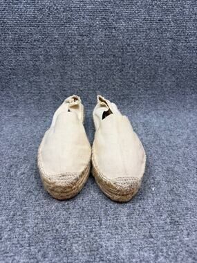 Studio HD2 Women Espadrilles Beige Canvas Jute Platform Shoes US 8 Spain
